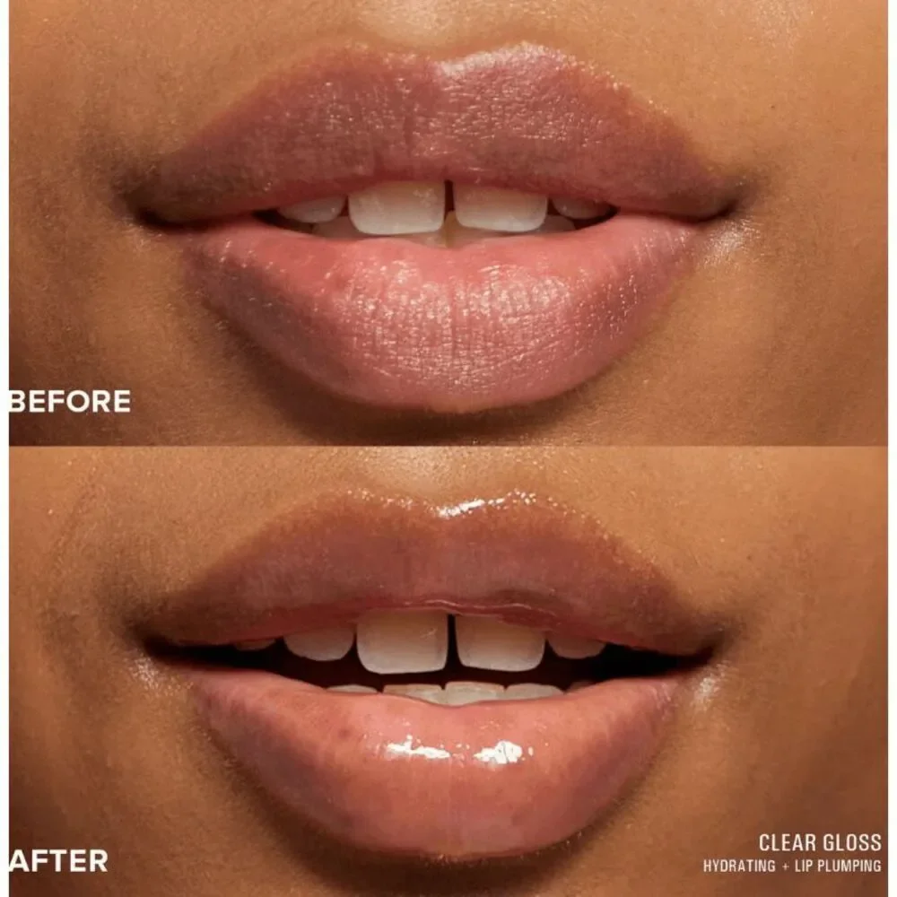 NWT NudeSkin Hydrating Peptide Lip Butter- clear gloss